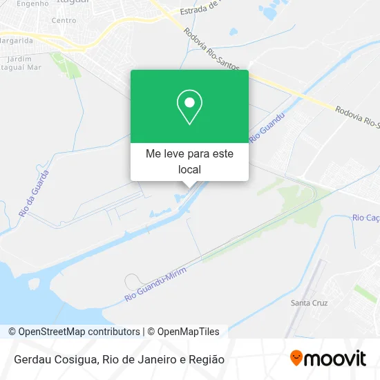 Gerdau Cosigua mapa