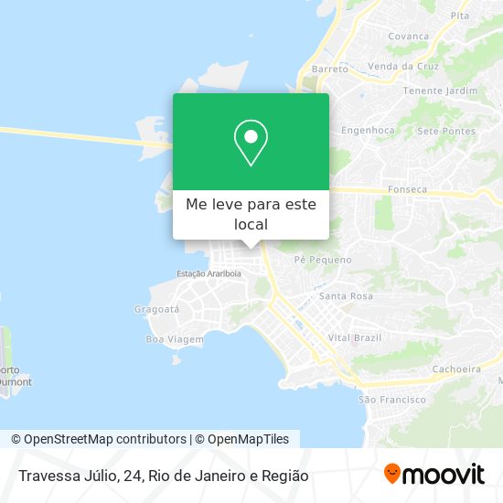 Travessa Júlio, 24 mapa