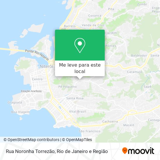 Rua Noronha Torrezão mapa