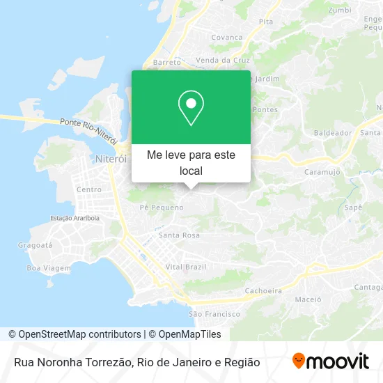 Rua Noronha Torrezão mapa