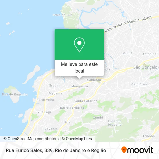 Rua Eurico Sales, 339 mapa