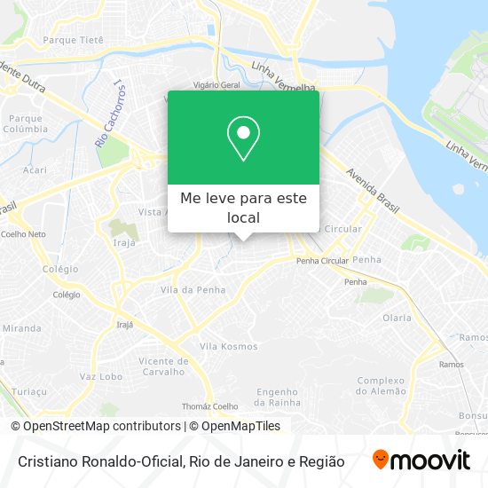 Cristiano Ronaldo-Oficial mapa