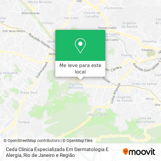 Ceda Clinica Especializada Em Dermatologia E Alergia mapa