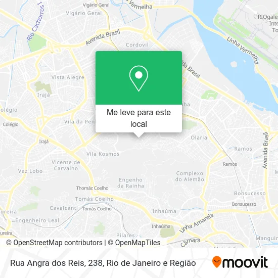 Rua Angra dos Reis, 238 mapa