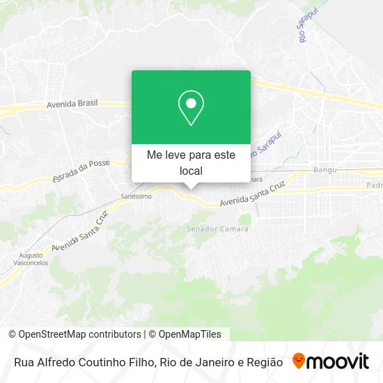 Rua Alfredo Coutinho Filho mapa