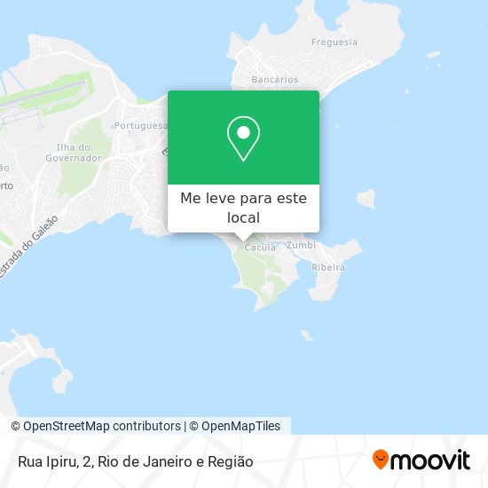 Rua Ipiru, 2 mapa