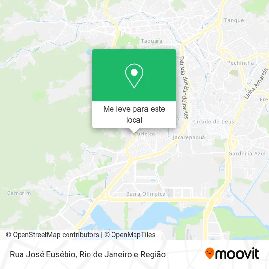Rua José Eusébio mapa