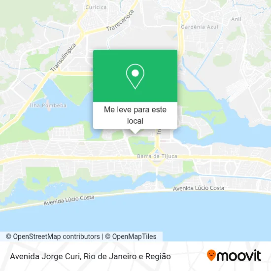Avenida Jorge Curi mapa