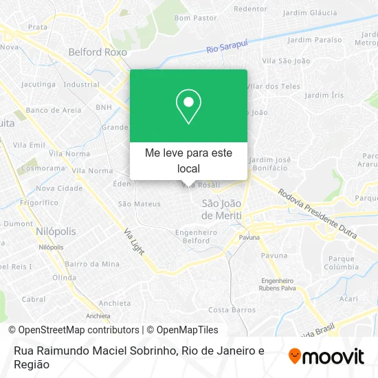 Rua Raimundo Maciel Sobrinho mapa