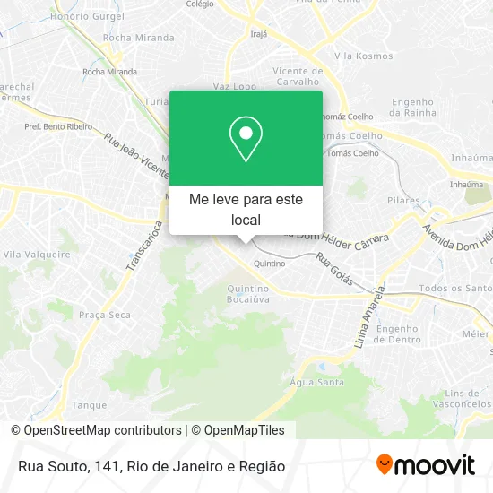 Rua Souto, 141 mapa