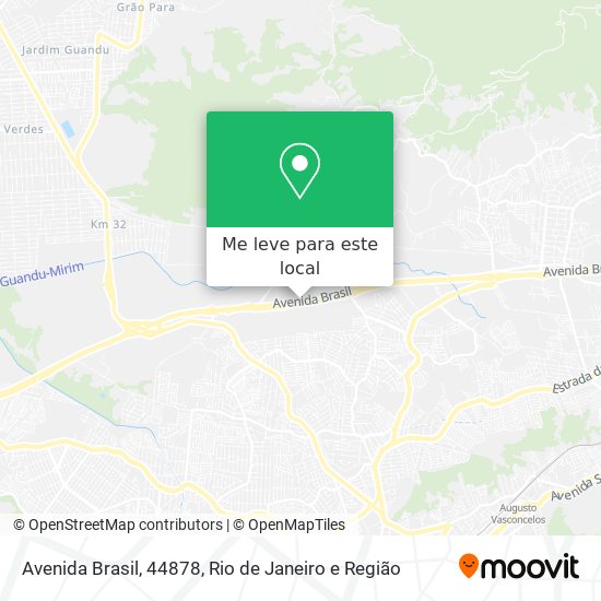 Avenida Brasil, 44878 mapa