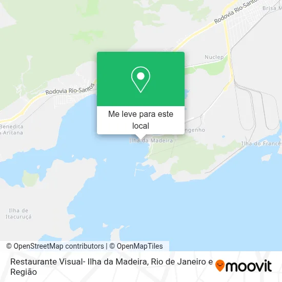 Restaurante Visual- Ilha da Madeira mapa
