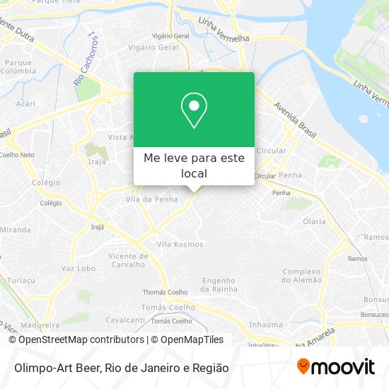 Olimpo-Art Beer mapa