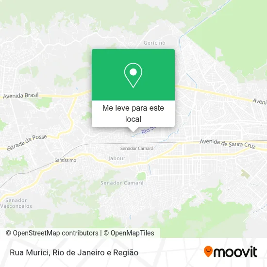 Rua Murici mapa
