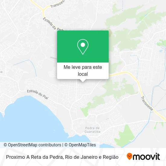 Proximo A Reta da Pedra mapa