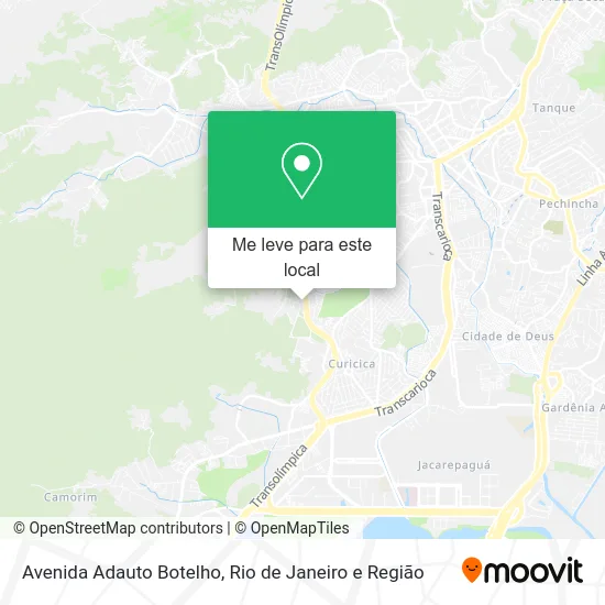 Avenida Adauto Botelho mapa