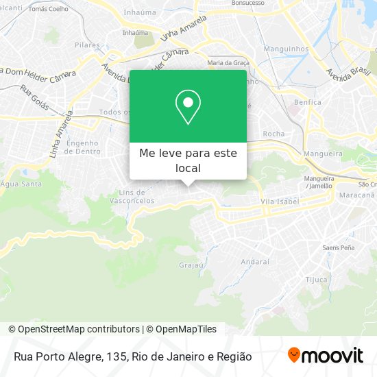 Rua Porto Alegre, 135 mapa
