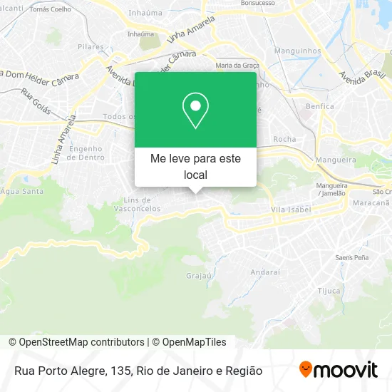 Rua Porto Alegre, 135 mapa