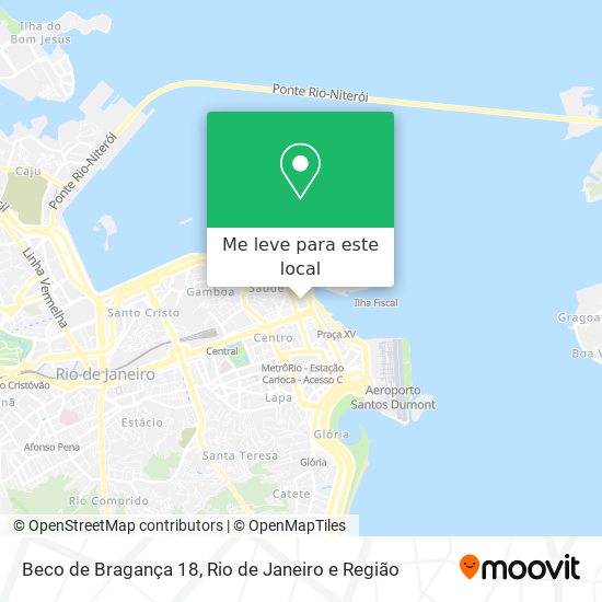 Beco de Bragança 18 mapa