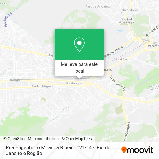 Rua Engenheiro Miranda Ribeiro 121-147 mapa