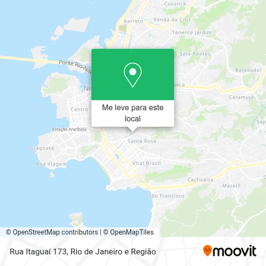 Rua Itaguaí 173 mapa