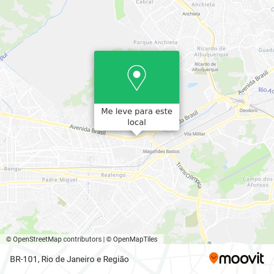 BR-101 mapa