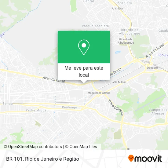 BR-101 mapa