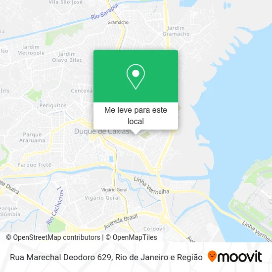 Rua Marechal Deodoro 629 mapa