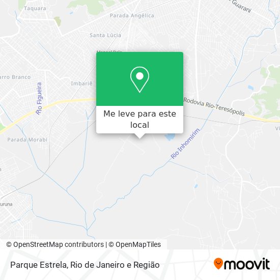 Parque Estrela mapa