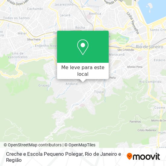 Creche e Escola Pequeno Polegar mapa