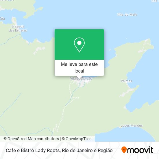 Café e Bistrô Lady Roots mapa