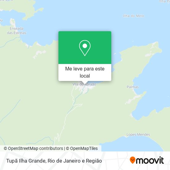 Tupã Ilha Grande mapa