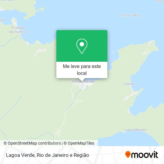 Lagoa Verde mapa