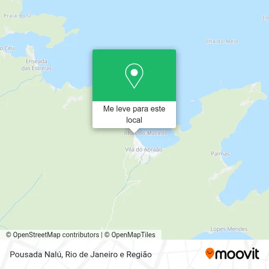 Pousada Nalú mapa
