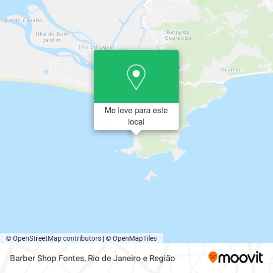 Barber Shop Fontes mapa