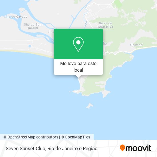 Seven Sunset Club mapa