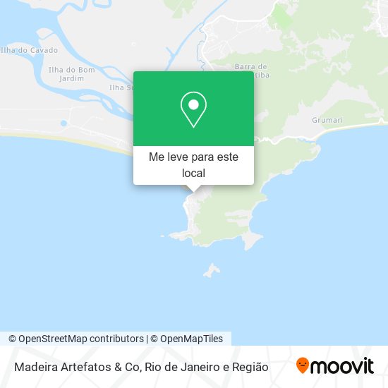 Madeira Artefatos & Co mapa