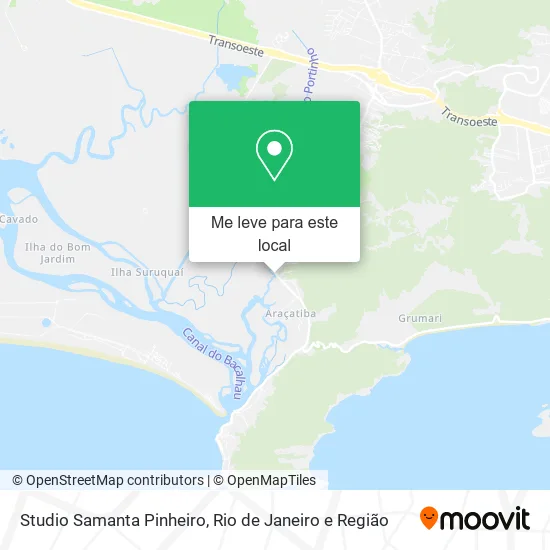 Studio Samanta Pinheiro mapa
