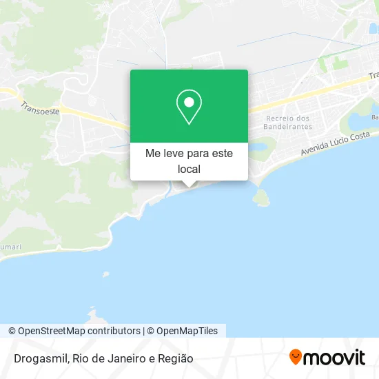 Drogasmil mapa