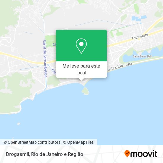Drogasmil mapa