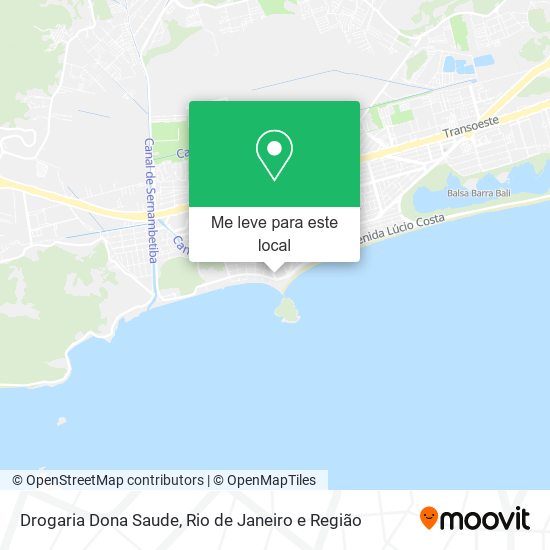 Drogaria Dona Saude mapa