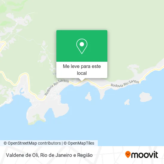 Valdene de Oli mapa