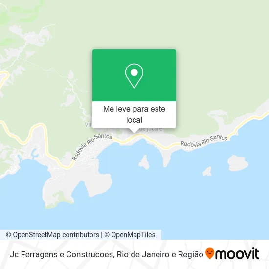 Jc Ferragens e Construcoes mapa