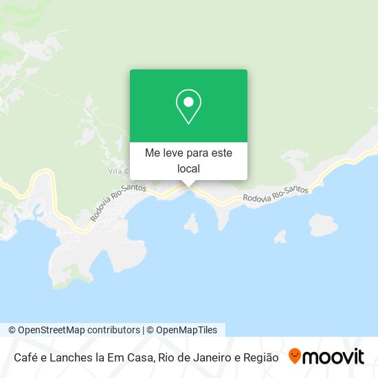 Café e Lanches la Em Casa mapa