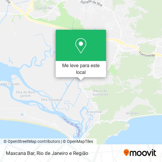 Maxcana Bar mapa