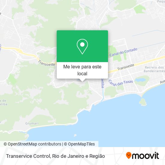 Transervice Control mapa