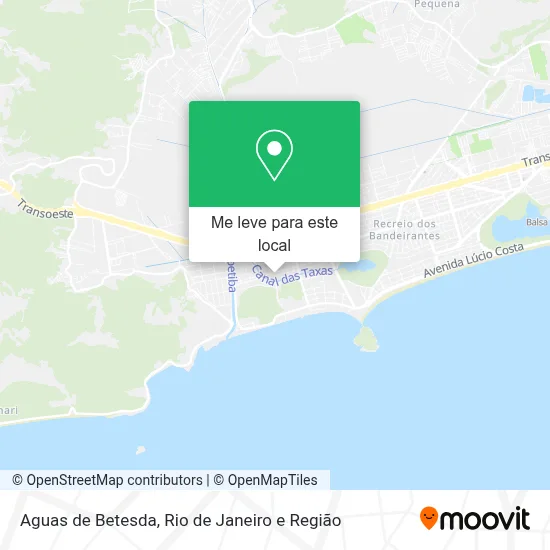 Aguas de Betesda mapa