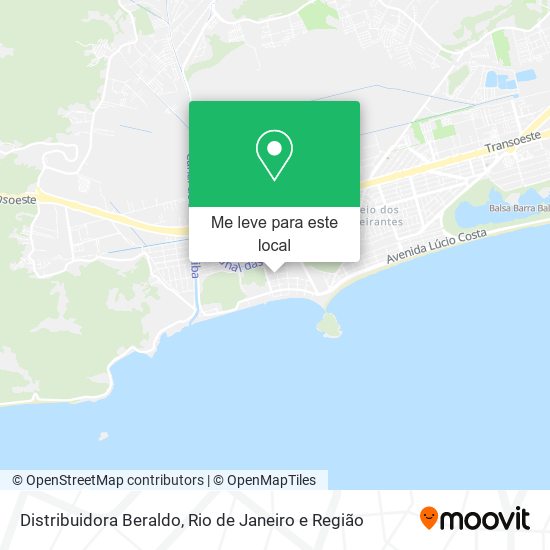 Distribuidora Beraldo mapa