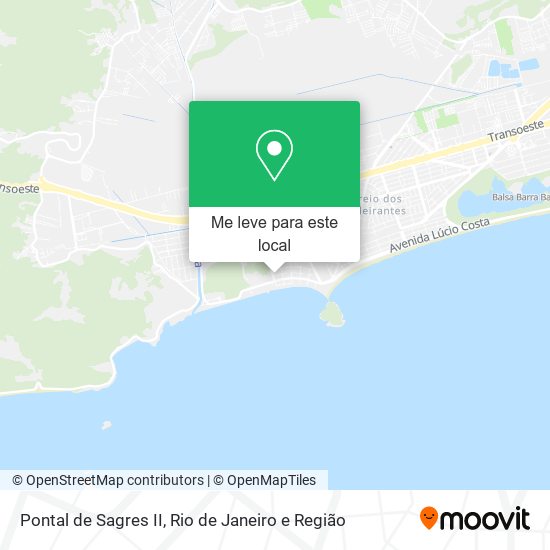 Pontal de Sagres II mapa