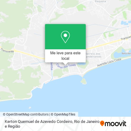 Kerton Quemuel de Azevedo Cordeiro mapa